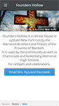 Mobile Screenshot of foundershollow.org